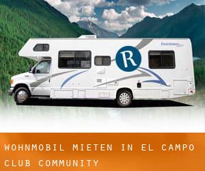 Wohnmobil mieten in El Campo Club Community