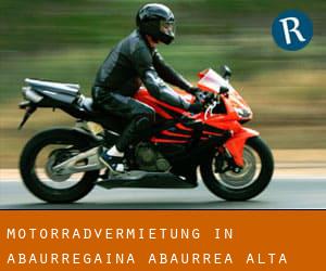 Motorradvermietung in Abaurregaina / Abaurrea Alta