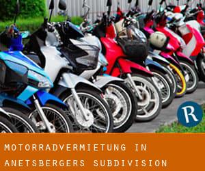 Motorradvermietung in Anetsberger's Subdivision