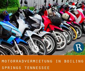 Motorradvermietung in Boiling Springs (Tennessee)