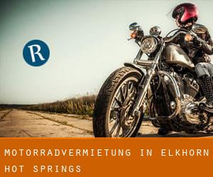 Motorradvermietung in Elkhorn Hot Springs