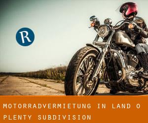 Motorradvermietung in Land-O-Plenty Subdivision