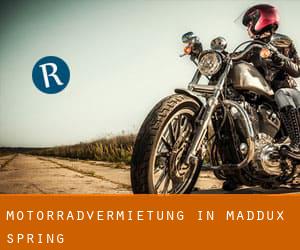 Motorradvermietung in Maddux Spring