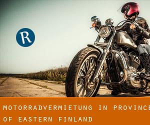 Motorradvermietung in Province of Eastern Finland