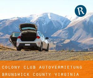 Colony Club autovermietung (Brunswick County, Virginia)