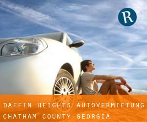 Daffin Heights autovermietung (Chatham County, Georgia)