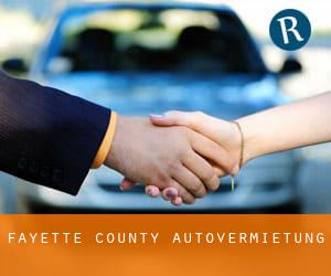 Fayette County autovermietung