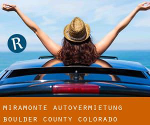 Miramonte autovermietung (Boulder County, Colorado)